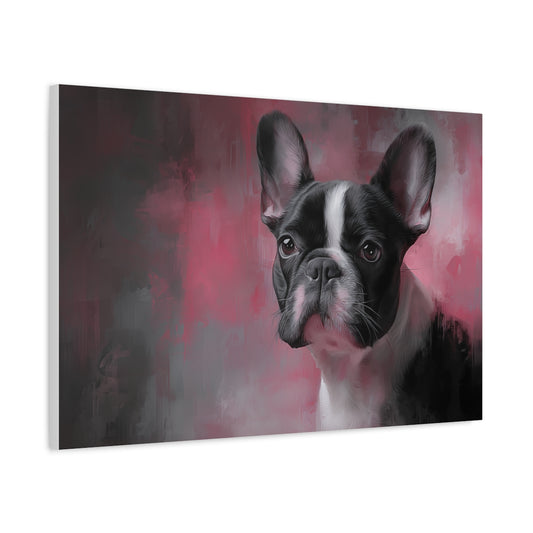 Buldog Francuski Street Art – Miejski Obraz na Ścianę