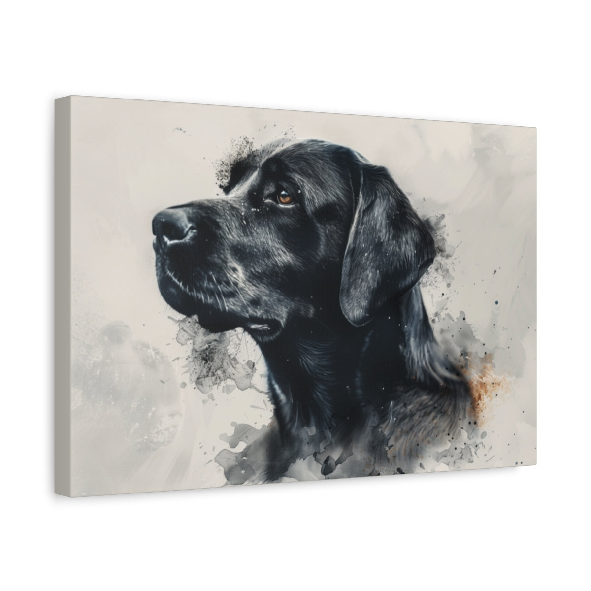 Esencja Spokoju i Oddania Czarnego Labradora - Portret