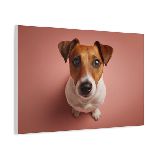 Jack Russell Terrier z Góry – Fotorealistyczny Portret Psa