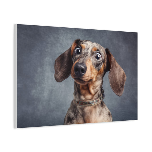 Jamnik z Charakterem – Zabawny Obraz Do Nowoczesnego Domu