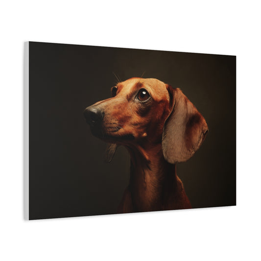 Portret Jamnika – Klasyczna Ilustracja Psa w Stylu Realistycznym