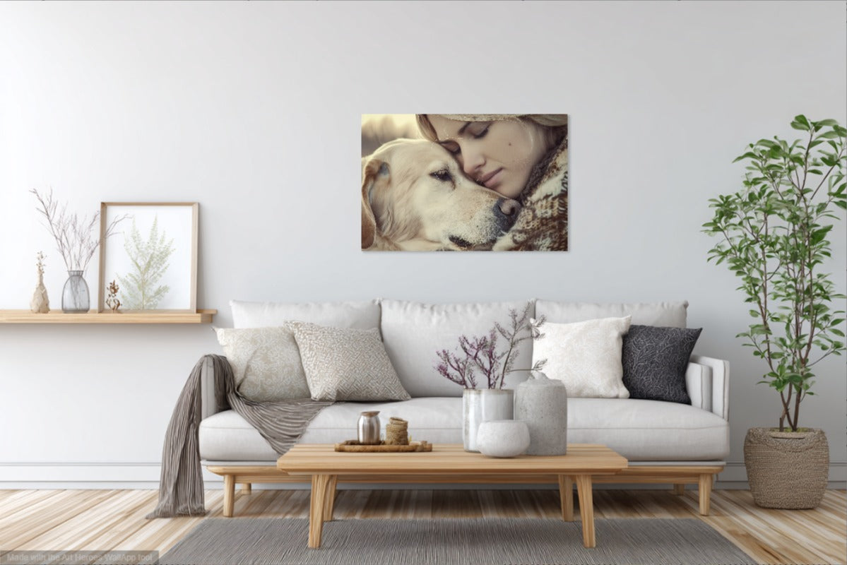 Bezwarunkowa Przyjaźń – Obraz Kobiety i Jej Wiernego Labradora