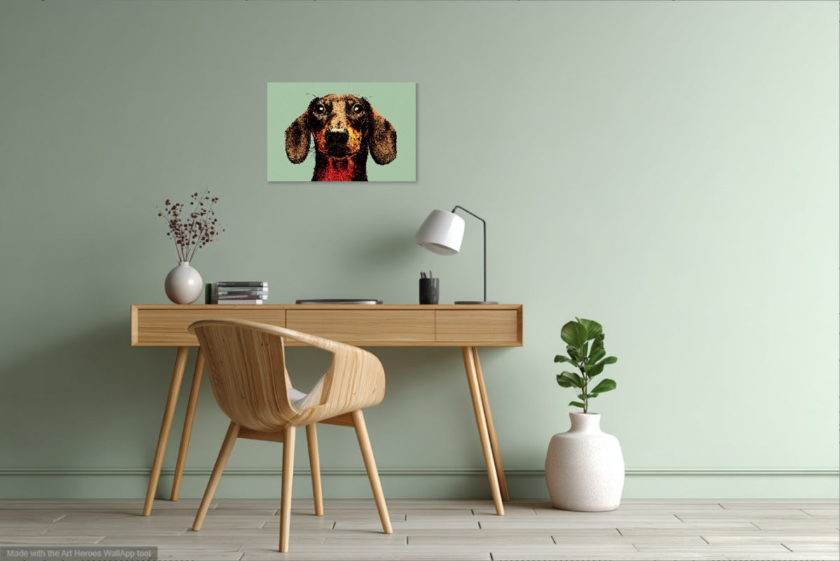 Portret Jamnika – Nowoczesna Ilustracja Artystyczna